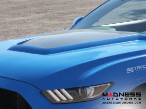 Ford Mustang Hood by Anderson Composites - Fiberglass - GT350r Style